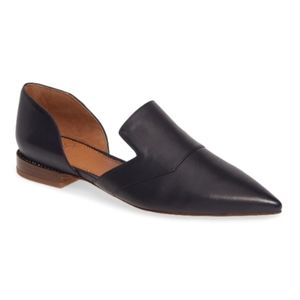 SARTO by Franco Sarto Toby Pointed Toe Flat Women Navy Size 6